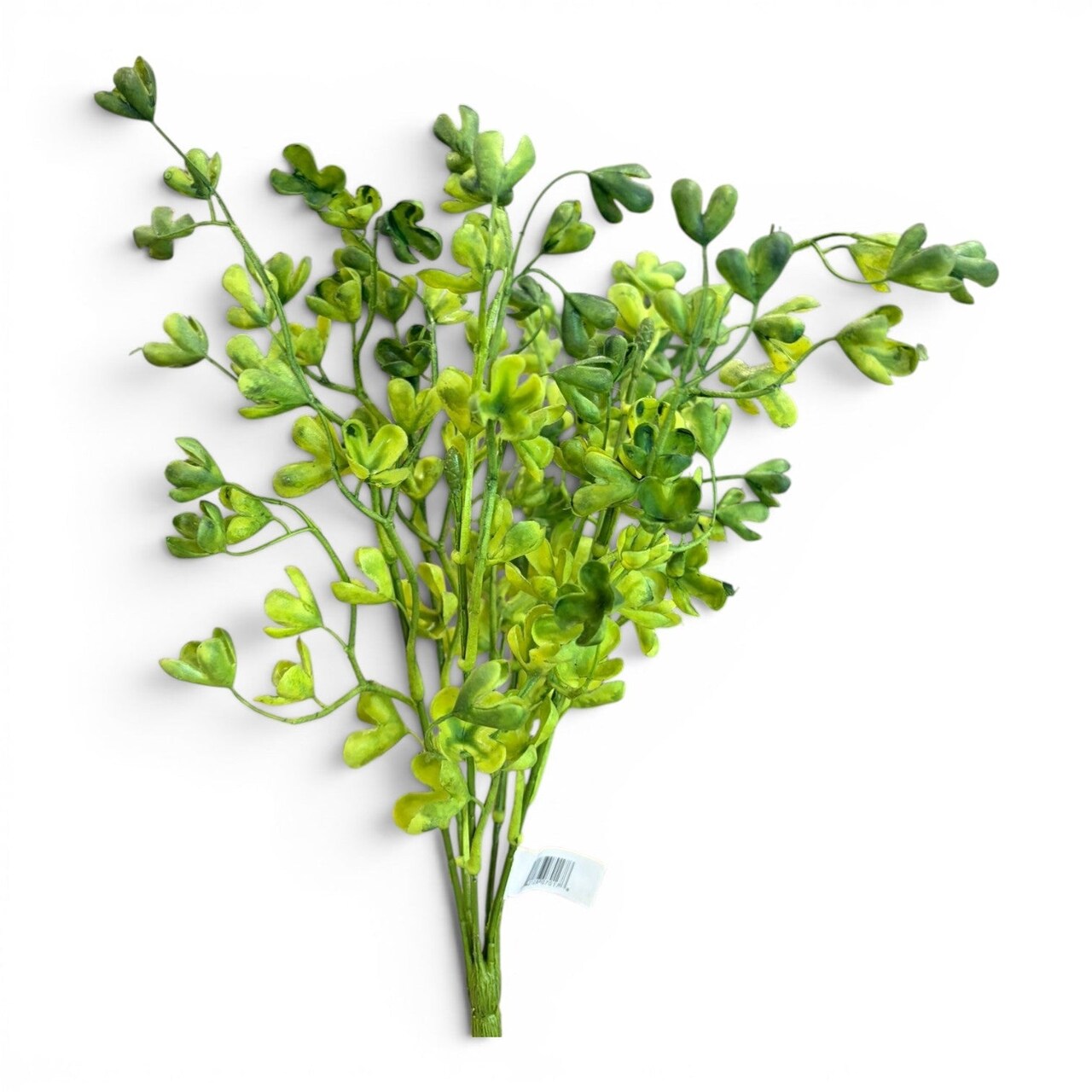 Artificial Mini Cup Leaf Bush Faux Greenery for Wreaths and Arrangements-FL4303-G